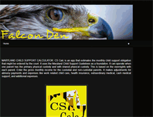 Tablet Screenshot of falconden.com